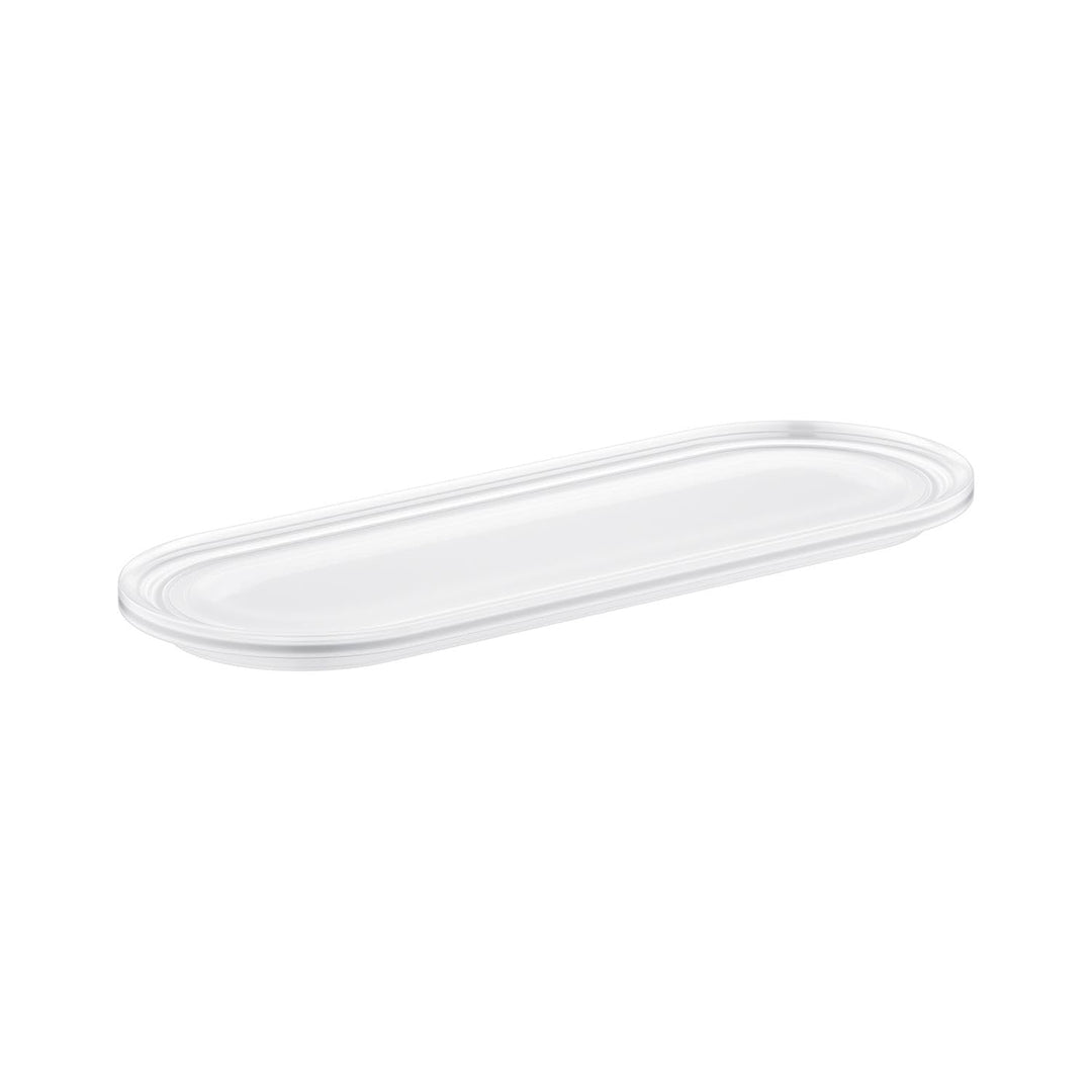 Grohe 41036000 Selection | Accessoires-Weisses Glass | Chrom | 41029000, Large Transparent Seifensch