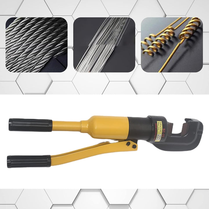 Hydraulischer Bolzenschneider aus hochwertigem Metall, tragbar 8 Ton Bewehrungsbolzenschneider mit S