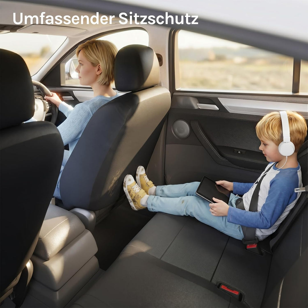 WOLTU AS7256-2 2er Sitzbezüge Auto Einzelsitzbezug universal Grösse, Komplettset, blau, Blau