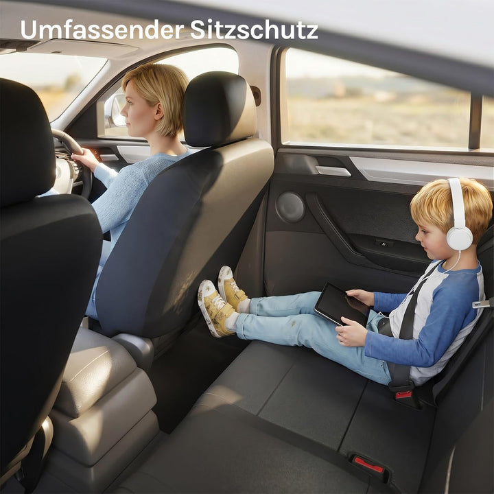 WOLTU AS7256-2 2er Sitzbezüge Auto Einzelsitzbezug universal Grösse, Komplettset, blau, Blau