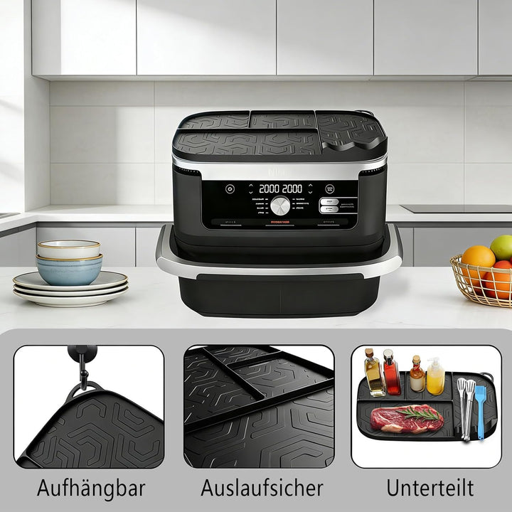 Airfryer Zubehör für Ninja AF500EU AF400EU AF451EU DZ401,Ninja Heissluftfritteuse Zubehör Aufbewahru
