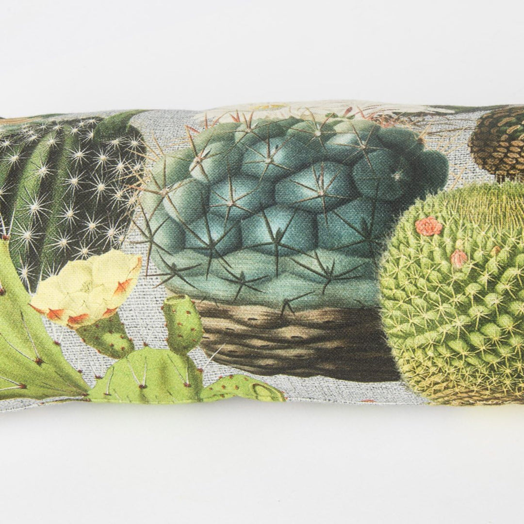 SCHÖNER LEBEN. Zugluftstopper Kakteen grau grün div. Grössen, Auswahl:80cm Länge ca. 80x15x15cm (LxB