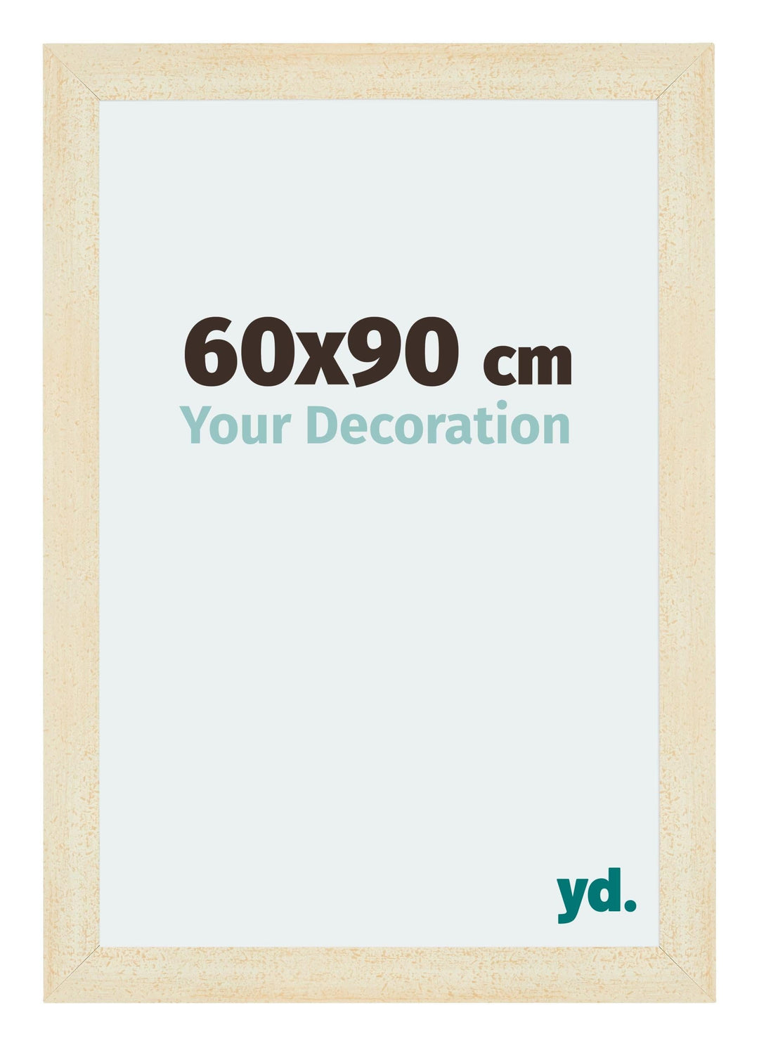 yd. Your Decoration - Bilderrahmen 60x90 cm - Bilderrahmen aus MDF mit Acrylglas - Antireflex - Ausg