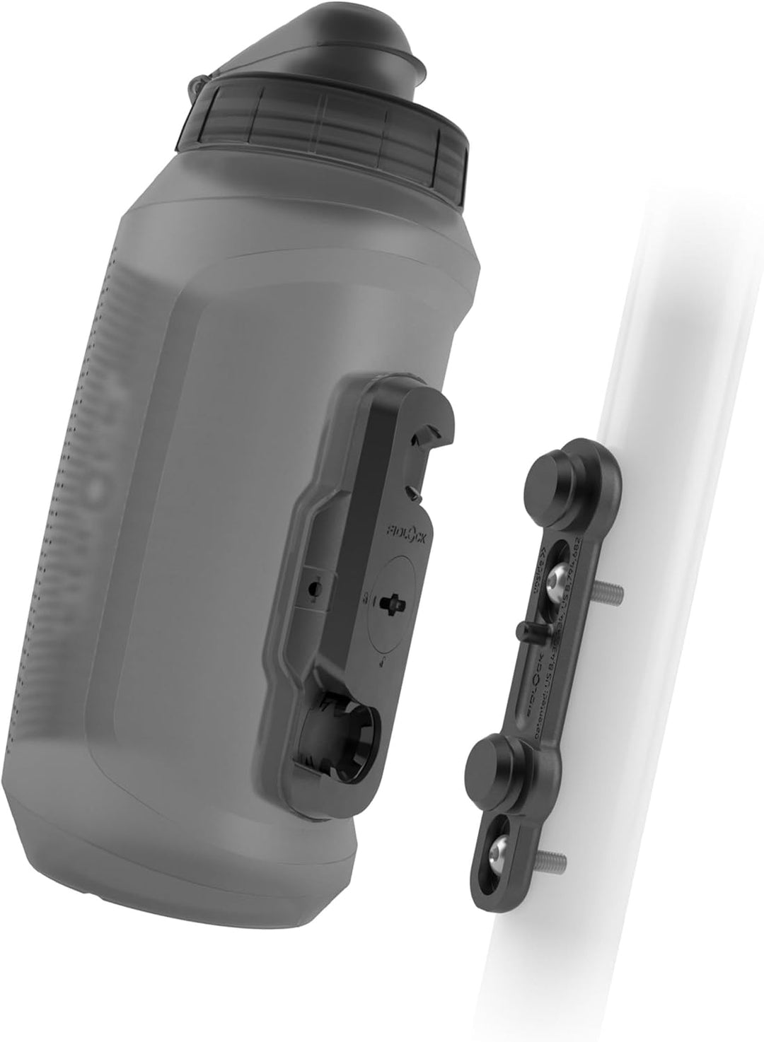 Fidlock TWIST bottle 750 compact + bike base – 750 ml Fahrrad Trinkflasche mit magnet-mechanischem F