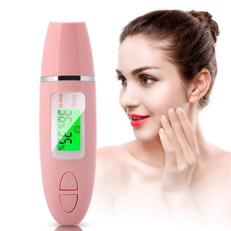 Skin Moisture Analyzer mit LCD-Bildschirm zur Bestimmung der Hautfeuchte zur Fluoreszenzdetektion (A