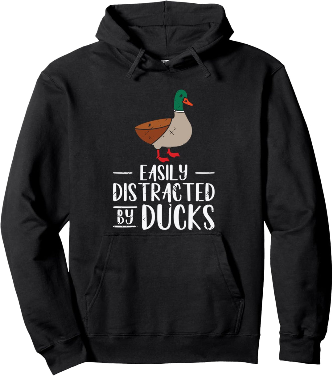 Leicht von Enten Duck abzulenken Pullover Hoodie