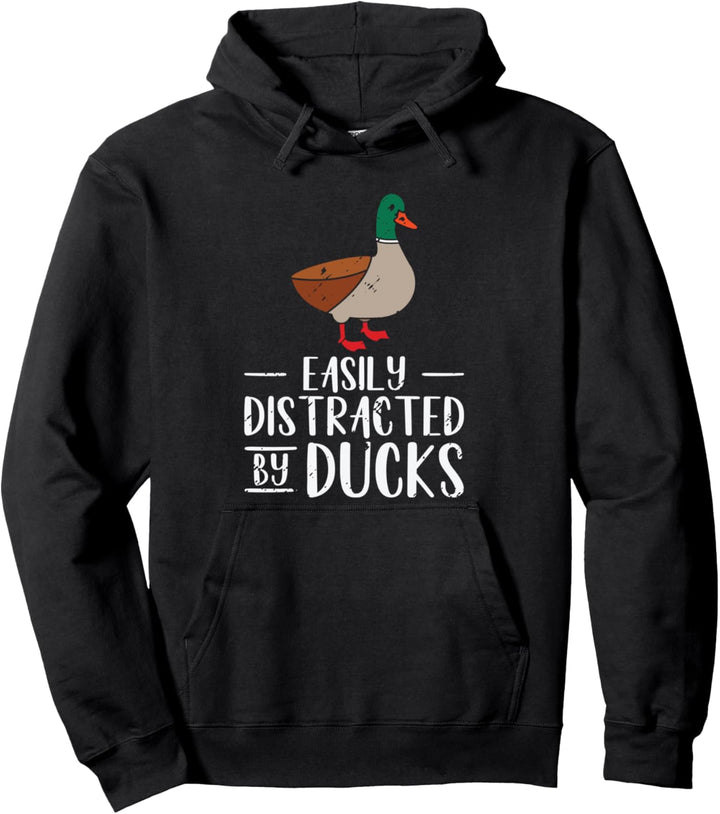 Leicht von Enten Duck abzulenken Pullover Hoodie