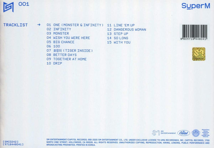 Super One (Ltd.Unit B Version), Audio-CD