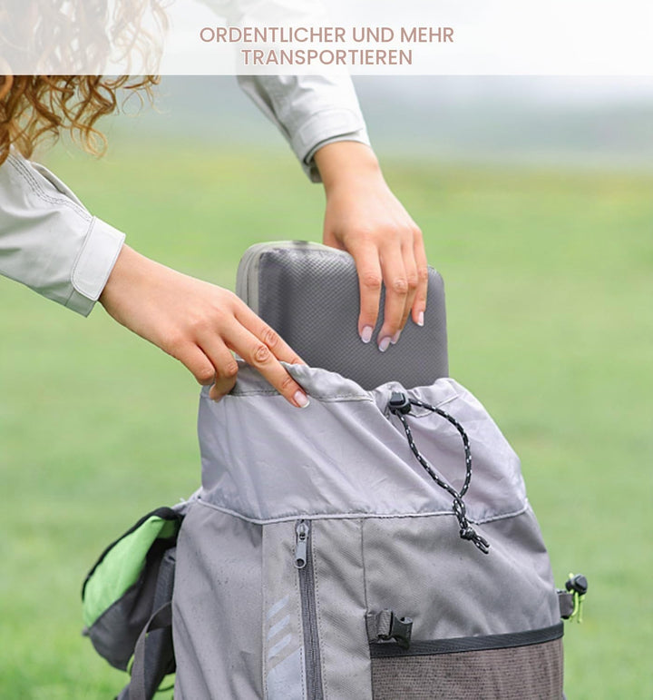 Meowoo Packing Cubes Kompression Koffer Organizer Packwürfel Packtaschen Kleidertaschen Verpackungsw