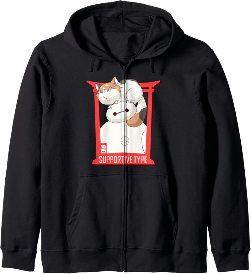 Disney Big Hero 6 TV Series Baymax and Cat Kapuzenjacke