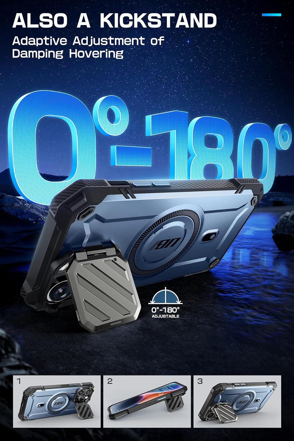 SUPCASE UB Mag XT für iPhone 14 Pro Max/iPhone 13 Pro Max Hülle mit Kameraschutz, Robust Handyhülle