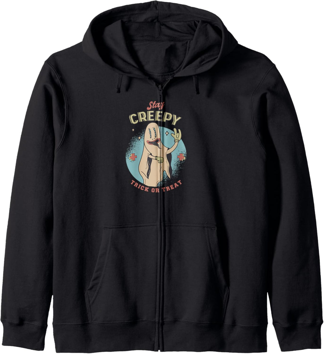 Cute Halloween Ghost Comical Creepy Best Halloween Gift Kapuzenjacke