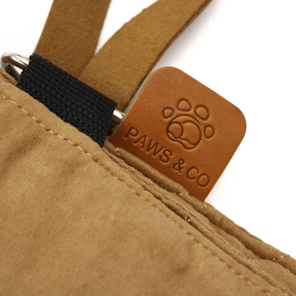 Paws&Co Hundedecke für unterwegs faltbar tragbar perfekt für Camping Picknick Outdoor 75x50cm (M, Br