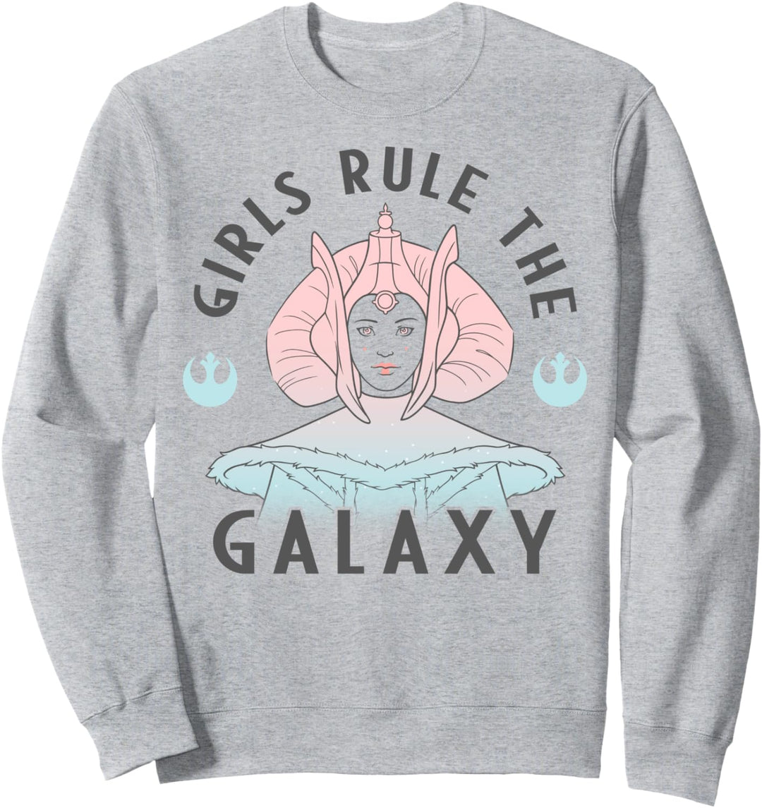 Star Wars Padme Amidala Girls Rule The Galaxy Sweatshirt