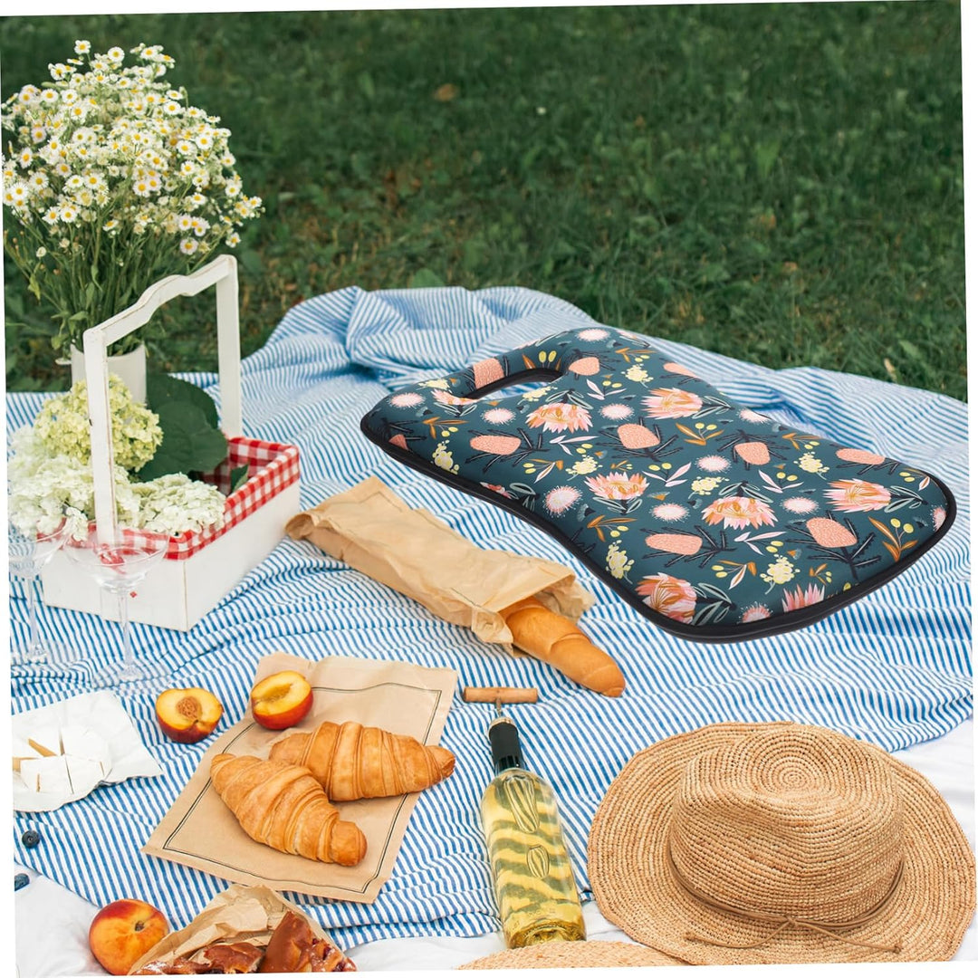 HEMOTON Bequeme Kniepolster Gartenkniebank Aus Memory Schaumstoff Für Outdoor Gartenarbeit Und Campi