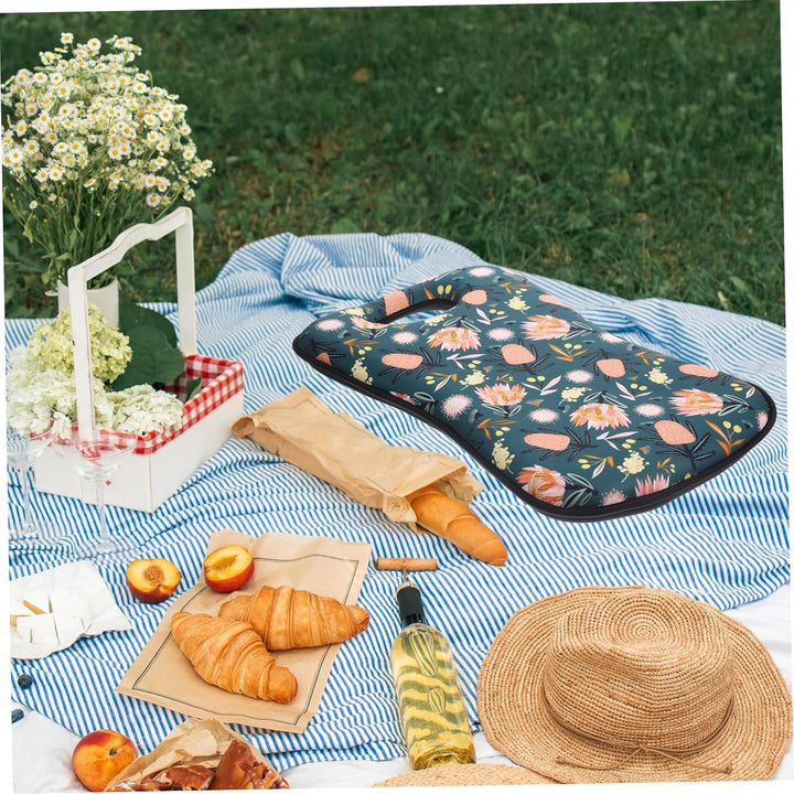 HEMOTON Bequeme Kniepolster Gartenkniebank Aus Memory Schaumstoff Für Outdoor Gartenarbeit Und Campi