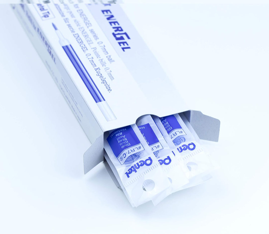 Liquid Gel-Nachfüllmine Metallspitze, Blau, 0,35 mm Strichstärke, 0,7 mm Kugelspitze Blau 1 stück (1
