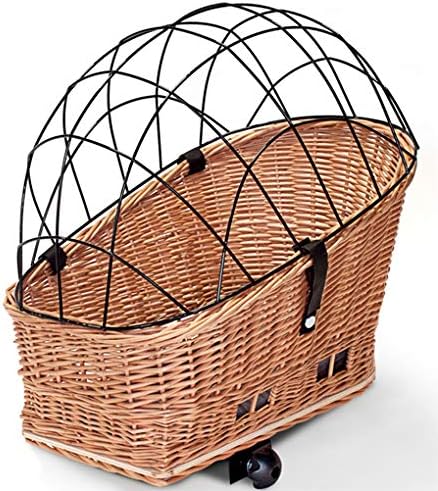 Metallgitter schwarz 53 x 35 cm für Tigana Fahrradkörbe in XL - Standard