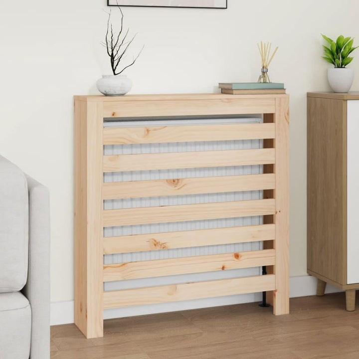 vidaXL Heizkörperverkleidung Lamellen-Design Heizungsabdeckung Heizungsverkleidung Heizung Abdeckung