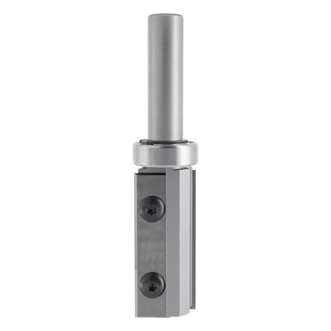 ENT 20322 Wendeplatten Bündigfräser HW, Schaft (S) 12 mm, Durchmesser (D) 22 mm, NL 49,5 mm, mit Kug