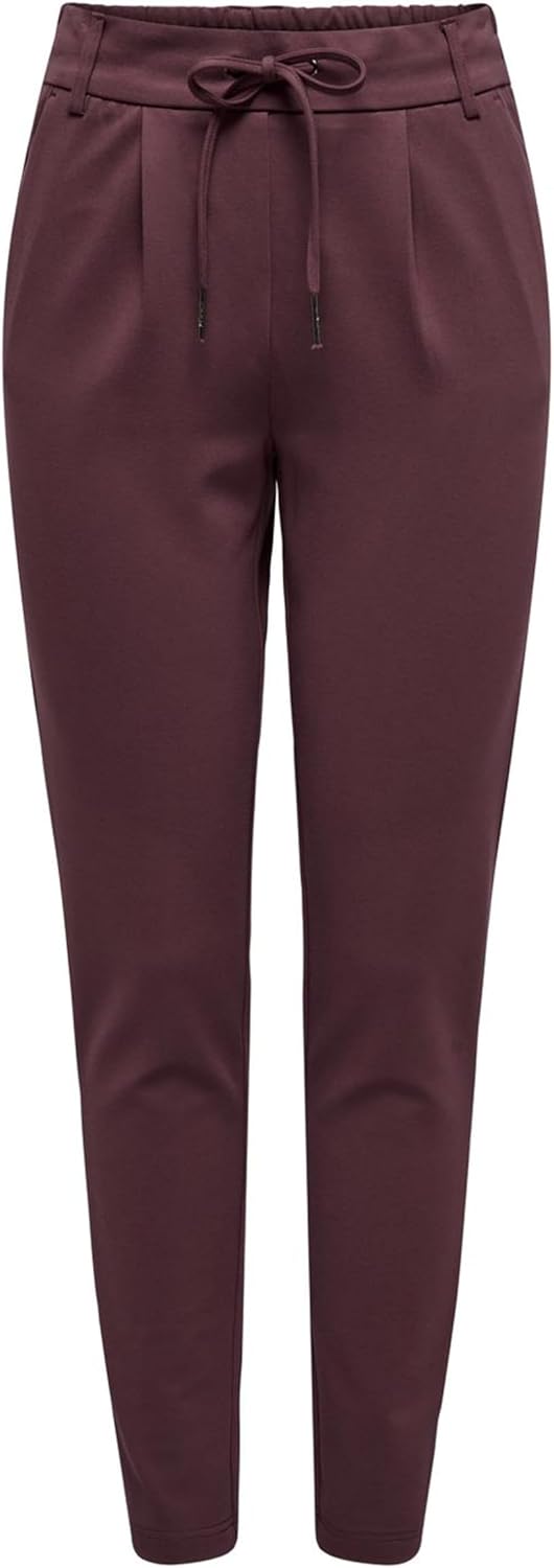 ONLY Female Chino Hose ONLPARIS Slim Fit Chino Hose XXS / 30L Red Mahogany, XXS / 30L Red Mahogany