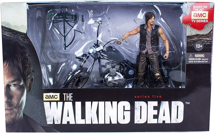 McFarlane Toys 14539 - The Walking Dead TV Daryl Dixon with Chopper Deluxe Box