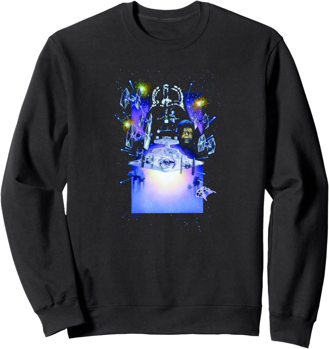 Star Wars Darth Vader Empire Collage Poster Sweatshirt