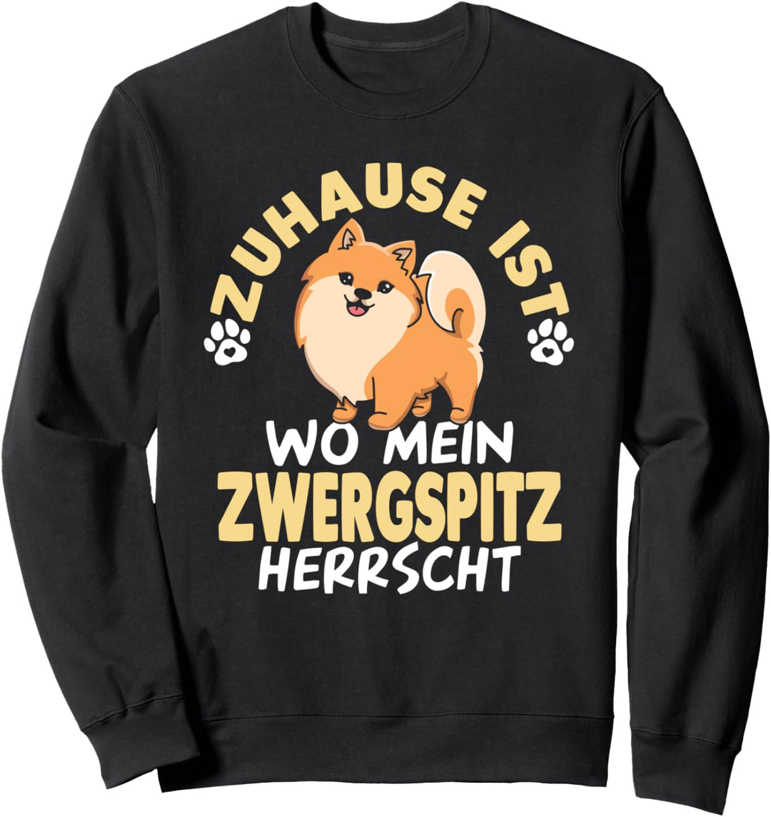 Zwergspitz Hunde Pomeranian Sweatshirt