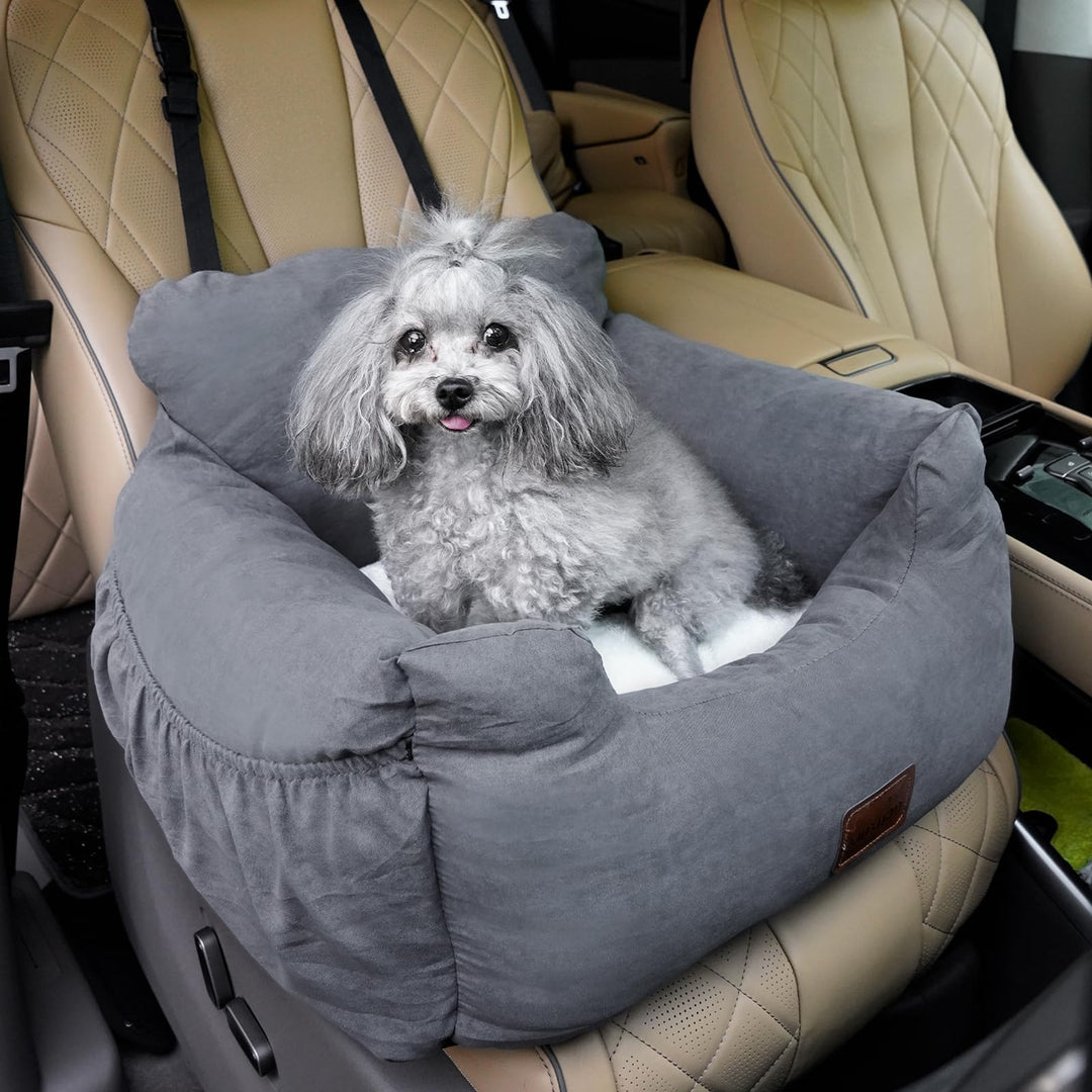 Kleiner Hund Autositz,Waschbar und Fleckenabweisend Hundeautositz Auto für Kleine Hunde Sicherheitss
