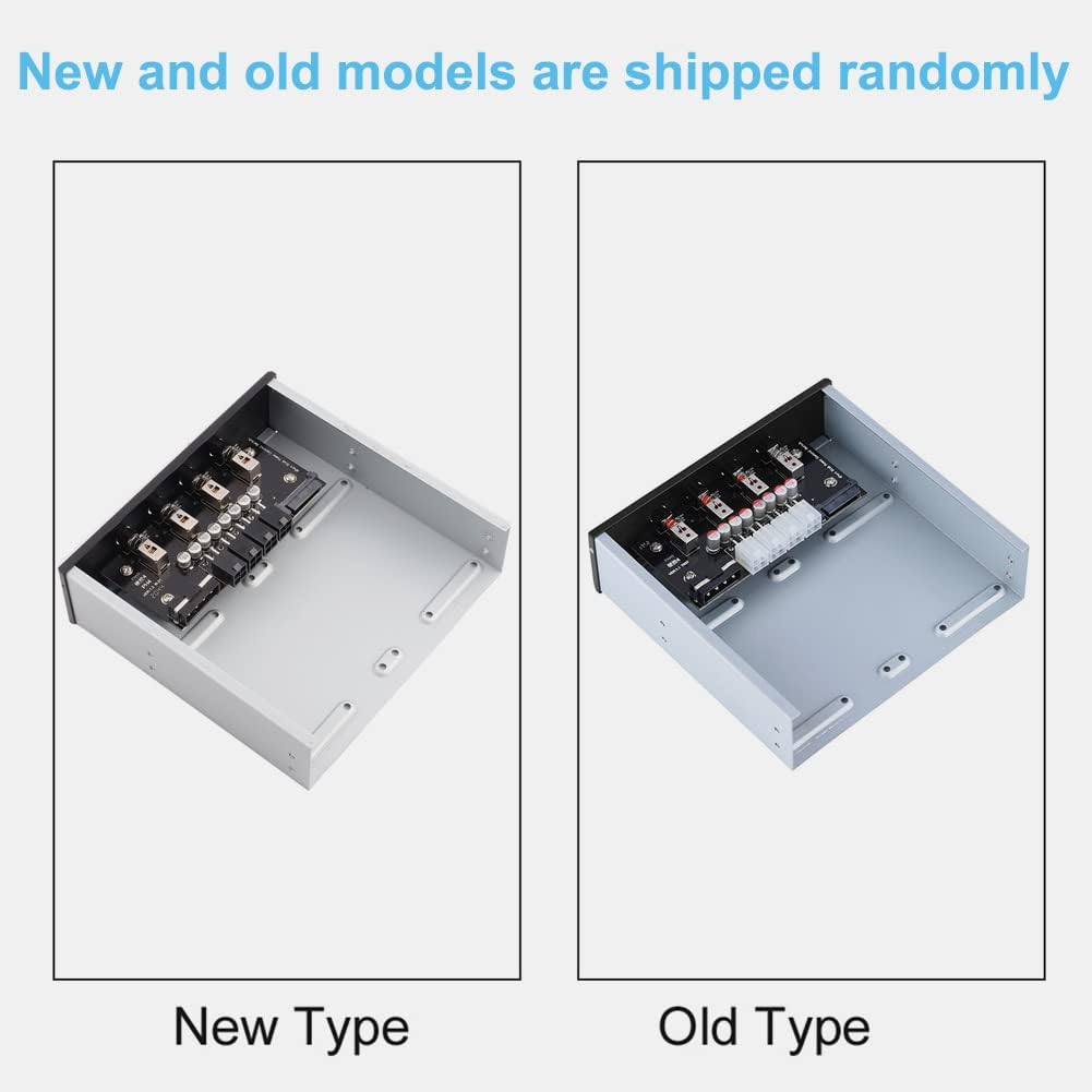 Richer-R HDD Power Control Switch, 4 Schalter Festplattenlaufwerk SATA Drive Switcher Umschalter mit