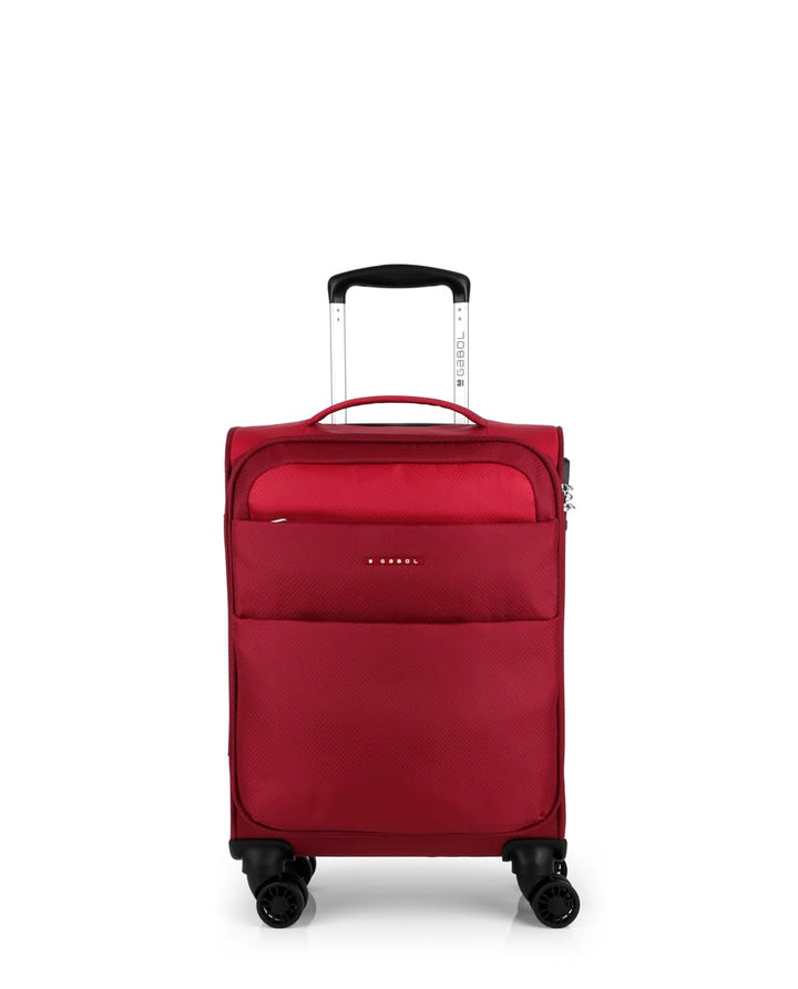 Gabol 5096 Trolley C22 Cloud Koffer, 50 cm, rot (Rot) - 114022 008, Rot