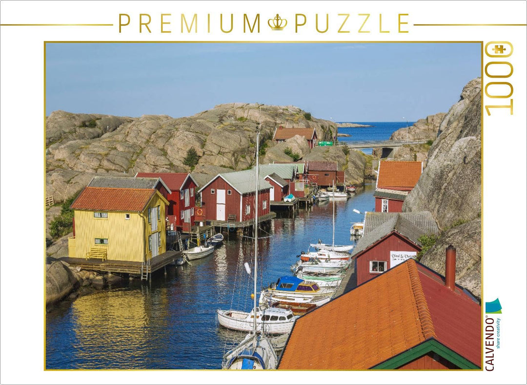 CALVENDO Puzzle Schärenidylle Smögen 1000 Teile Lege-Grösse 64 x 48 cm Foto-Puzzle Bild von Hanna Wa