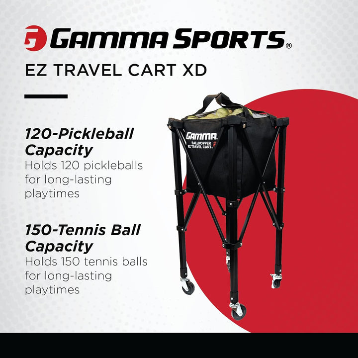 Ballhopper EZ Travel Cart 150, Ballwagen, BEZT, schwarz