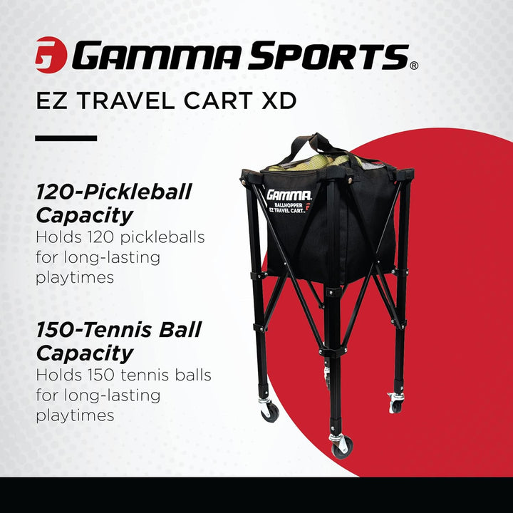 Ballhopper EZ Travel Cart 150, Ballwagen, BEZT, schwarz