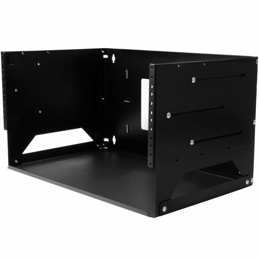 StarTech.com 4HE Wandmontage Rack mit Fachboden - Open Rack - Wandmontage Rack - Offenes Netzwerk Ra
