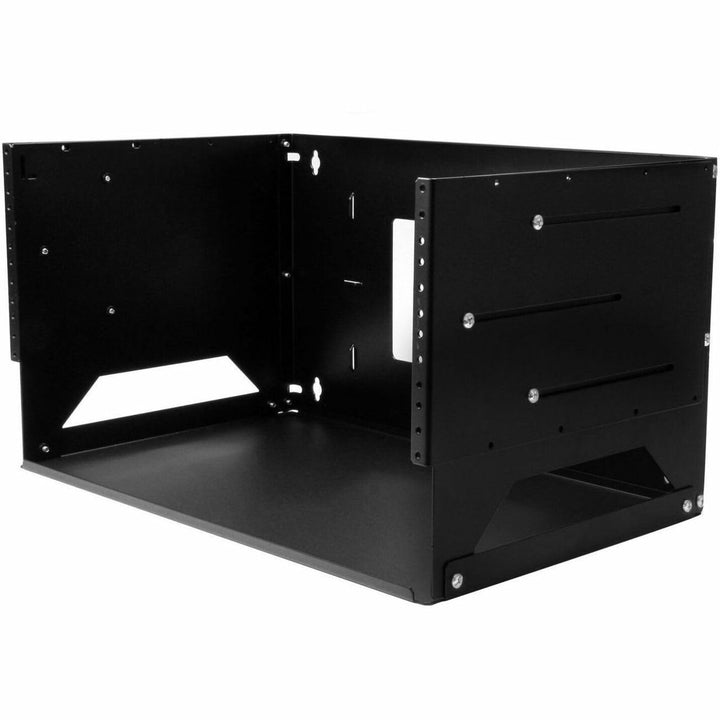 StarTech.com 4HE Wandmontage Rack mit Fachboden - Open Rack - Wandmontage Rack - Offenes Netzwerk Ra