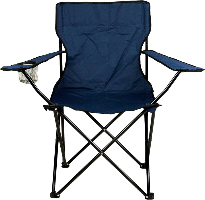 Nexos 2-er Set Angelstuhl Anglerstuhl Faltstuhl Campingstuhl Klappstuhl mit Armlehne und Getränkehal