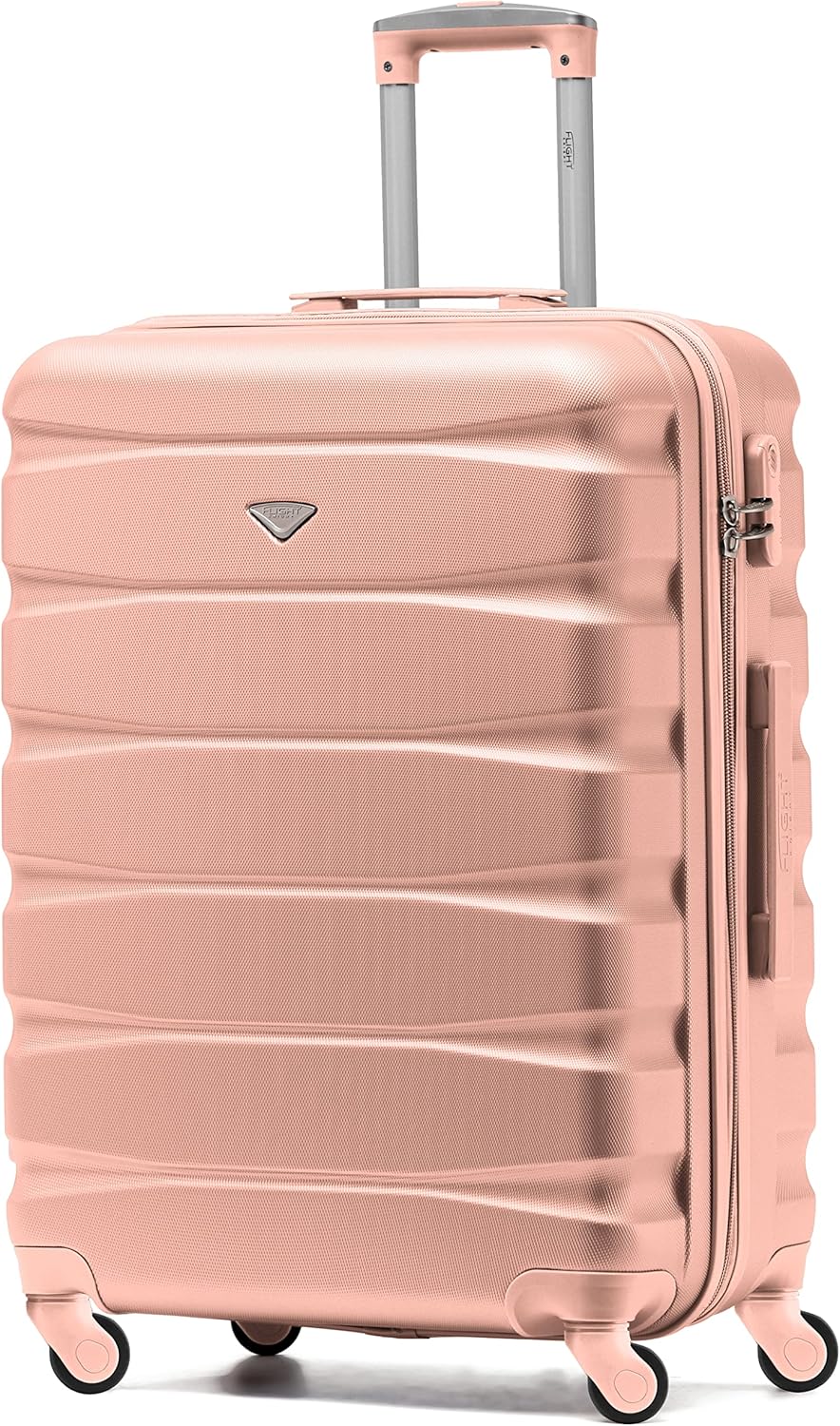 Flight Knight ABS Leichtgewicht Reisekoffer Koffer 3 Groben Kompatibel Mit Air Berlin, Lufthansa, Eu