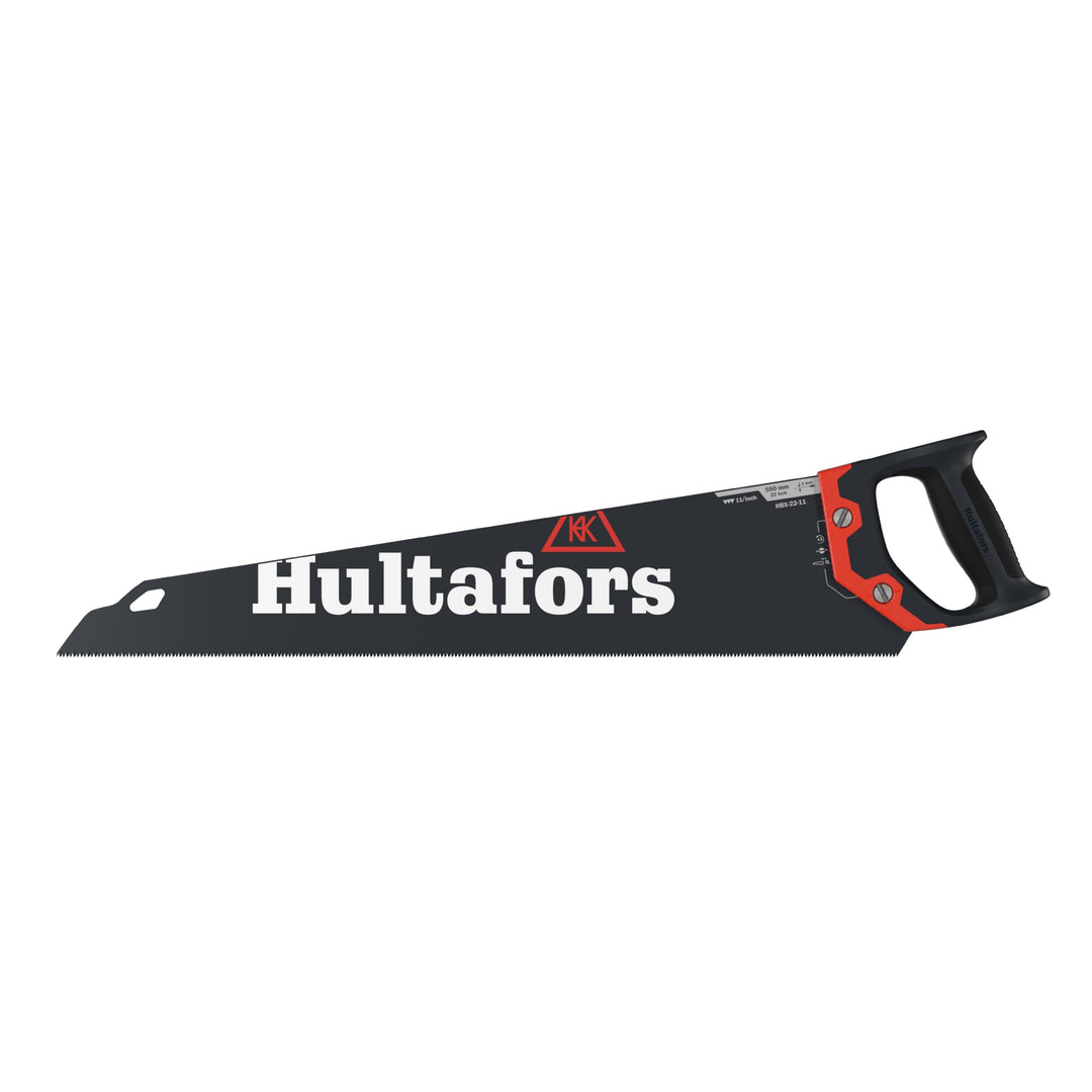 Hultafors Handsäge HBX-22-11, 591103, Handsäge mit Pulverbeschichtung und praktischem Klingenschutz