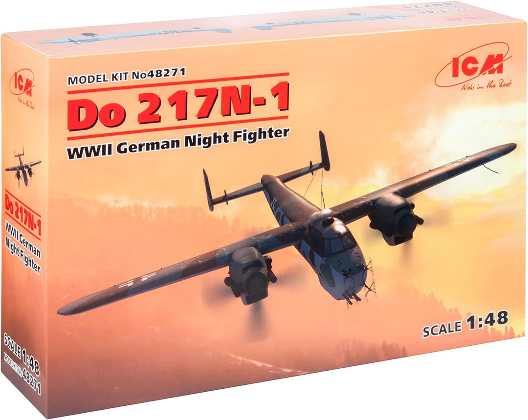 ICM 48271 Do 217N-1,WWII German Night Fighter (100% New molds) Modellbausatz, grau