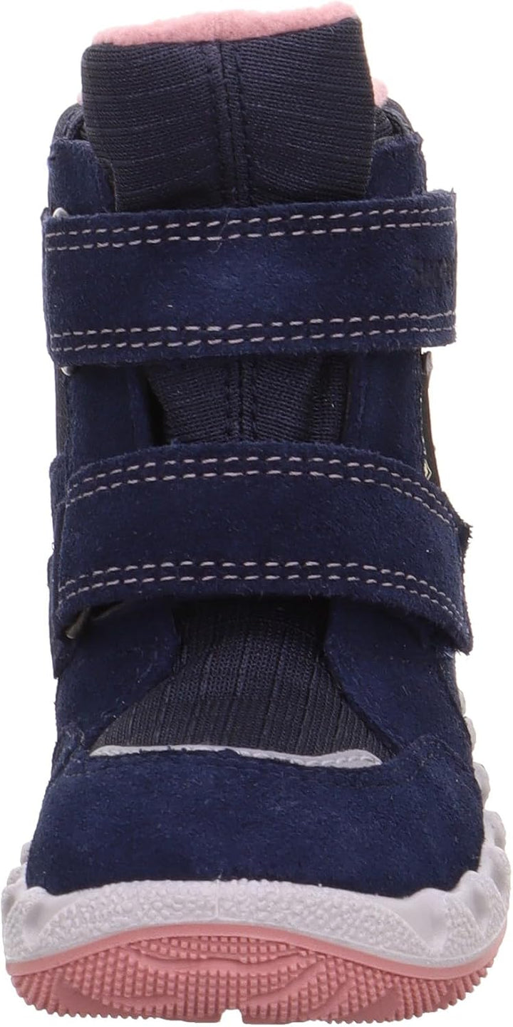 Superfit Mädchen Icebird Warm Gefütterte Gore-tex Schneestiefel 35 EU Weit Blau Rosa 8010, 35 EU Wei