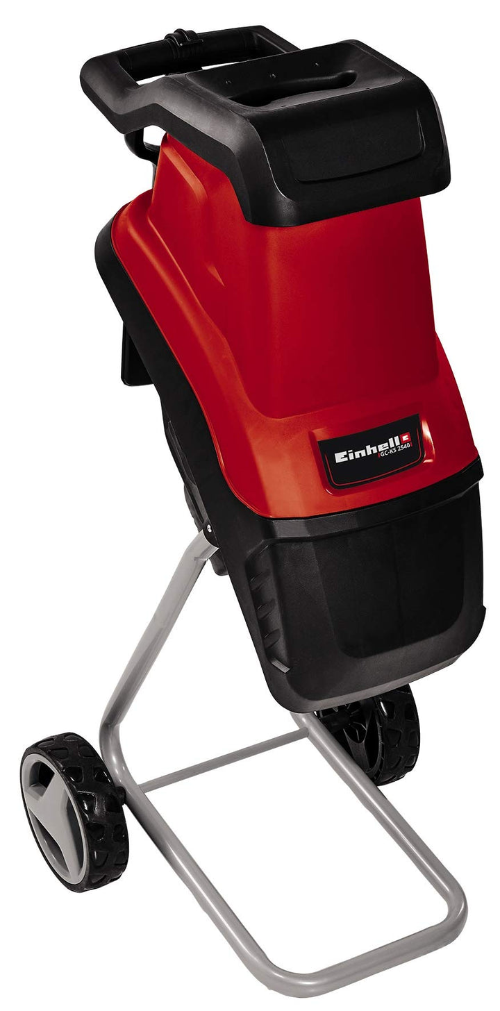 Einhell Elektro-Messerhäcksler GC-KS 2540 (2 Wendemesser aus Spezialstahl, grosse Trichteröffnung, M