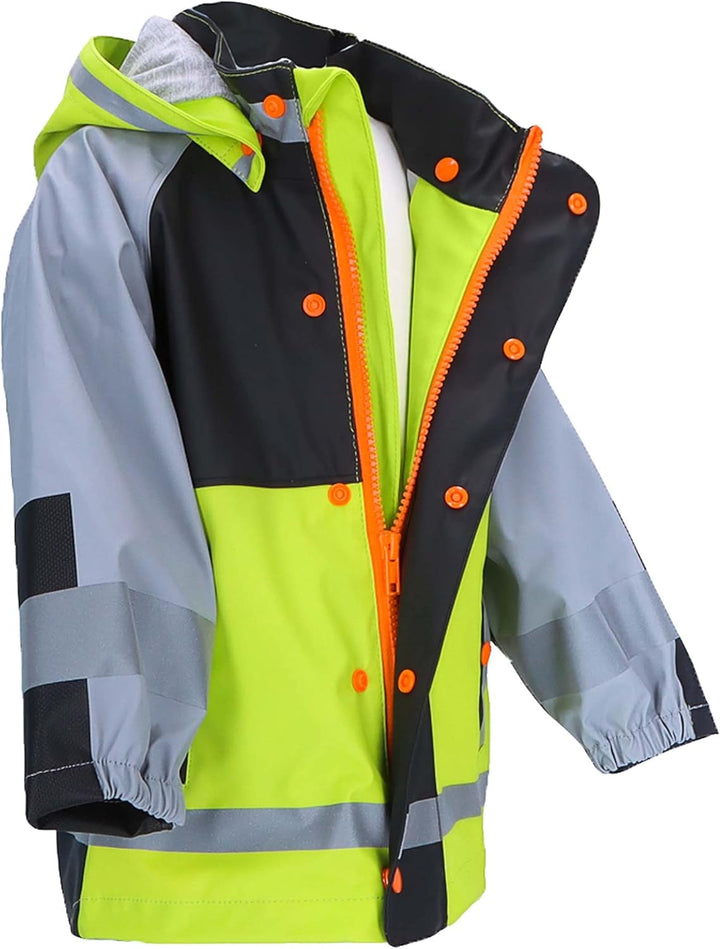 Sterntaler Unisex Kinder Blockfarben Funktions-Regenjacke 86 Hellgrün, 86 Hellgrün