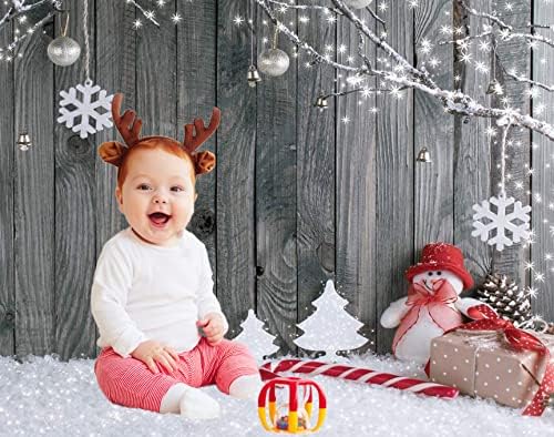 AIIKES 8x6FT Weihnachten Hintergrund Weihnachtsfotografie Hintergrund Weihnachten Foto Hintergrund U