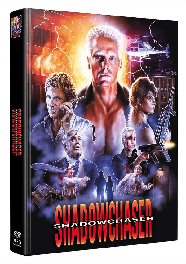 Shadowchaser - Mediabook wattiert - Limited Edition auf 222 Stück (Blu-ray+2 Bonus-DVD), Blu-ray