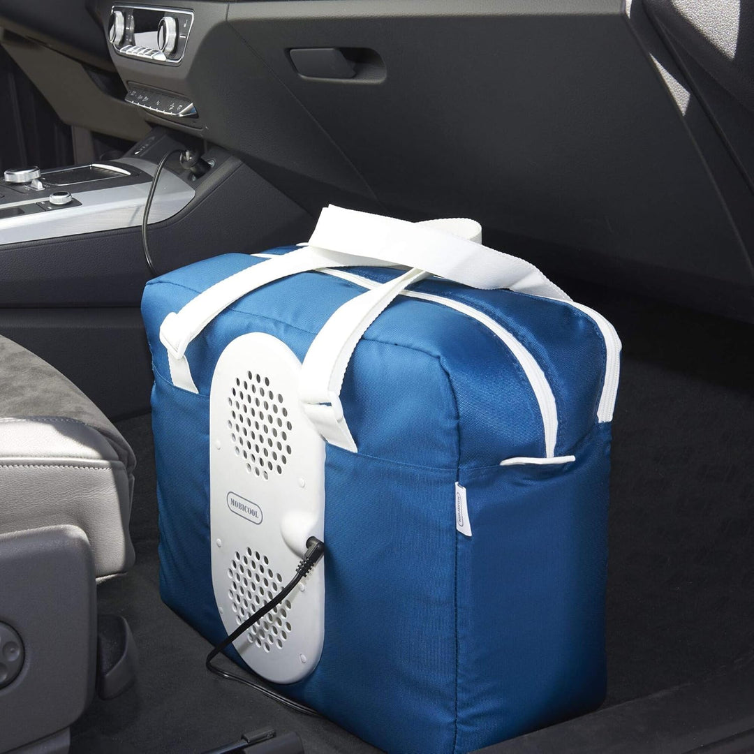 MOBICOOL MB25 Kühltasche 23 Liter, thermo-elektrische Isoliertasche, 12 V, Kühlung bis 15°C unter Um