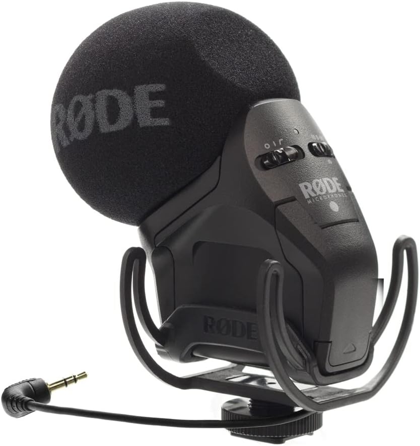 RØDE Stereo VideoMic Pro Ultra-kompaktes XY-Stereomikrofon für Videoaufnahmen und Content Creation S