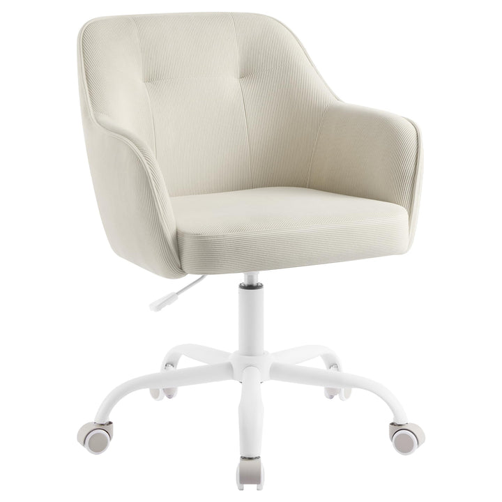 SONGMICS Homeoffice-Stuhl, Drehstuhl, Schreibtischstuhl, höhenverstellbar, bis 110 kg belastbar, Cor
