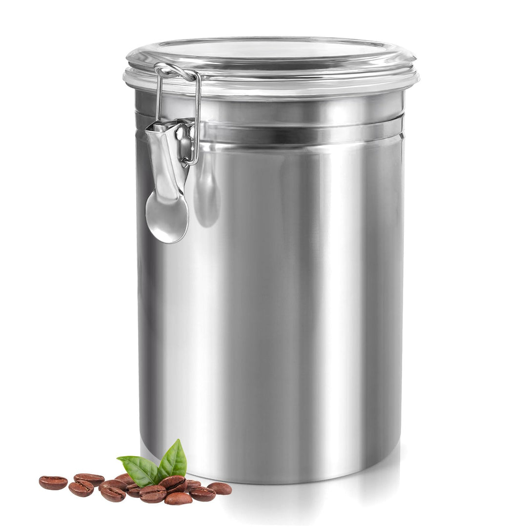 2000ml Kaffeedose Luftdicht, Kaffeebohnen Behälter, Kaffeebohnen Aufbewahrung, Kaffeedose, Vorratsdo