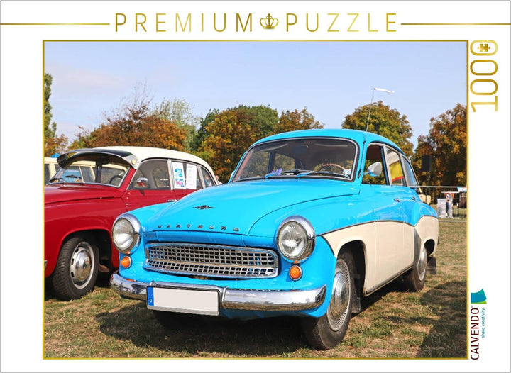 CALVENDO Puzzle Wartburg 311 1000 Teile Lege-Grösse 64 x 48 cm Foto-Puzzle Bild von Fotine, 1000 Tei